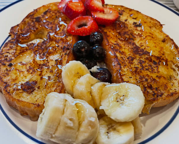 istock French Toast with Fruit 1395270170