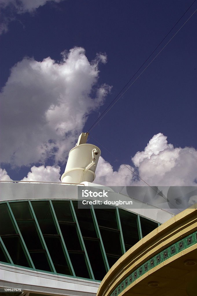 Kreuzfahrtschiff-Brücke - Lizenzfrei Blau Stock-Foto