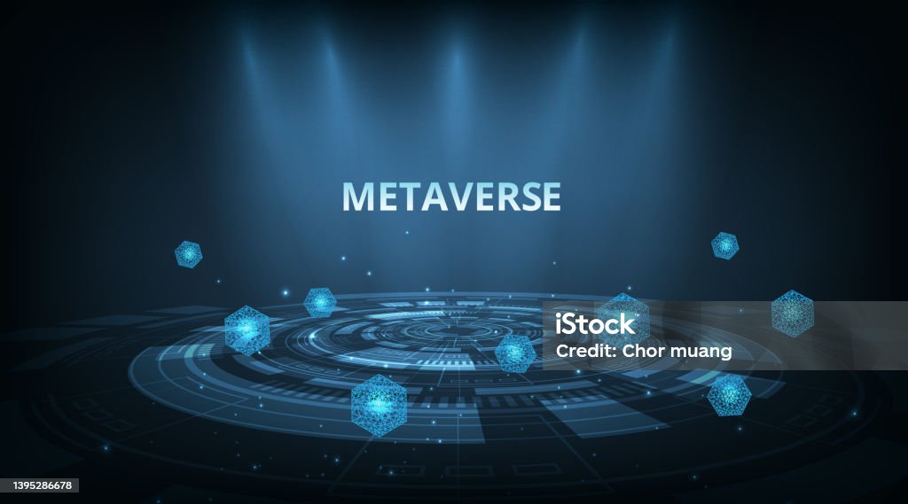 Metaverse Chain Images Concept Of Metaverse Technology With Blockchain Network Connecting ...