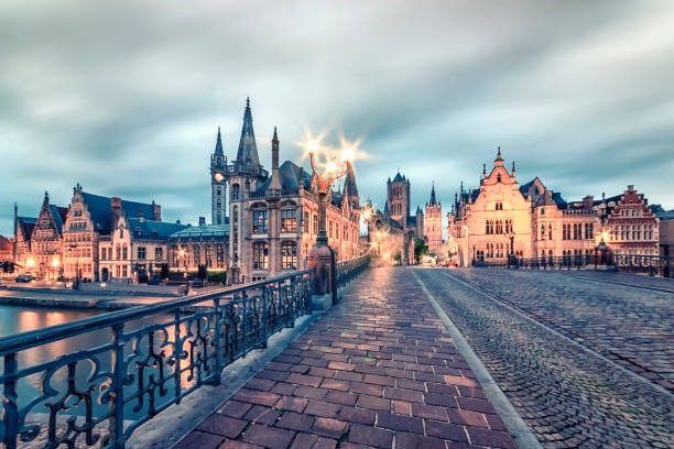 istock Architecture in Ghent city 1395290012