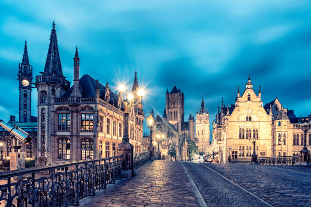 istock Architecture in Ghent city 1395290028