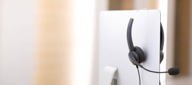 istock Communication support, call center and customer service help desk.for (call center) concept 1395291812