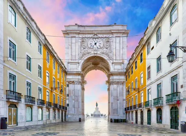 Photo of Lisbon - Praca do Comercio, Portugal