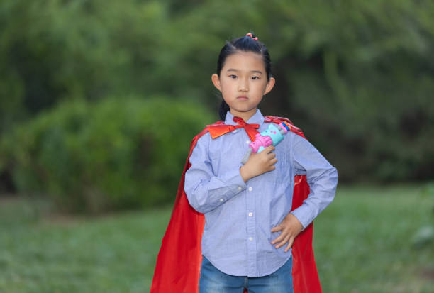 Supergirl Holding Gun