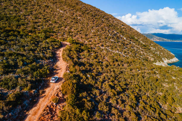 istock suv car at trail road sea vacation 1395294034