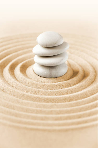 istock Zen japanese garden background 1395296297