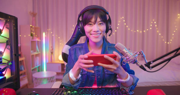istock cybersport gamer have live stream 1395301006