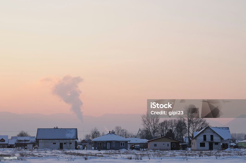 Зимние загрязнение - Стоковые фото Без людей роялти-фри