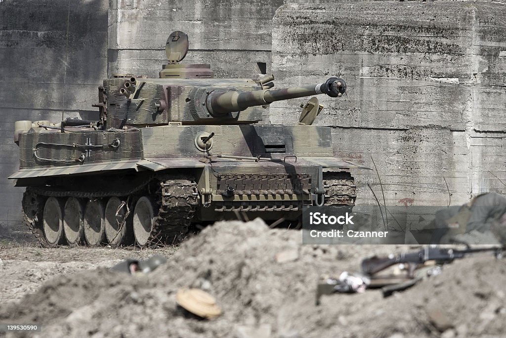 Tiger Tank German heavy tank Tiger Activity Stock Photo