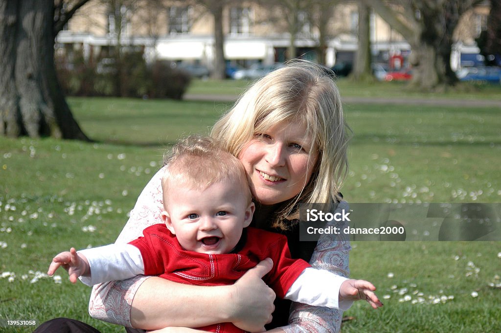 Matka i Syn - Zbiór zdjęć royalty-free (Blond włosy)