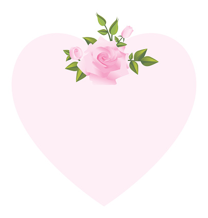 vector, illustration, love and rose, valentines day, love