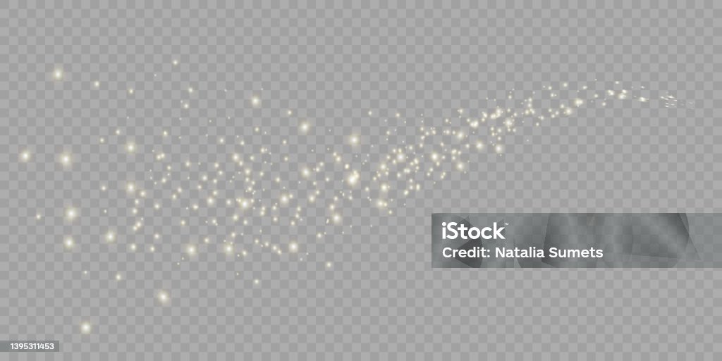 Étoile filante scintillante dorée vectorielle. Traînée Stardust. Vague cosmique scintillante. - clipart vectoriel de Paillette - Équipement d'art et d'artisanat libre de droits Étoile filante scintillante dorée vectorielle. Traînée Stardust. Vague cosmique scintillante. - clipart vectoriel de Paillette - Équipement d'art et d'artisanat libre de droits