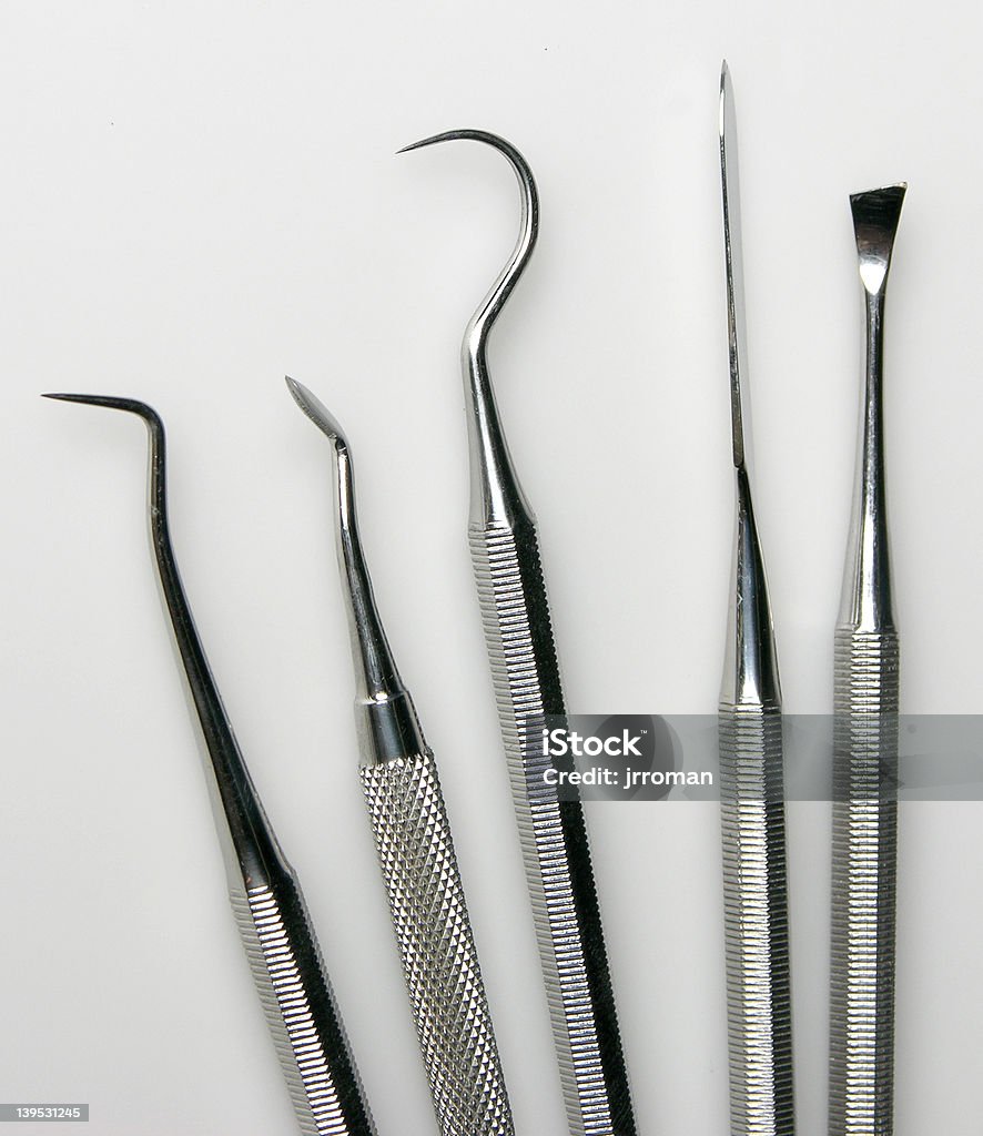 Dentysta narzędzi 1 - Zbiór zdjęć royalty-free (Badanie lekarskie)