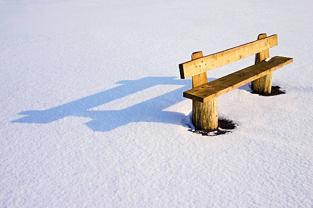 Bench stock photo