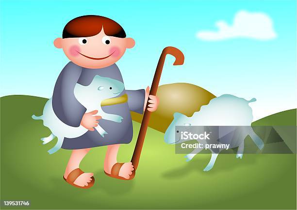 羊飼いの少年 - 羊飼いのベクターアート素材や画像を多数ご用意 - 羊飼い, 少年, 男の子