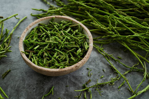 istock some cut wild asparagus in a ceramic bowl 1395318733