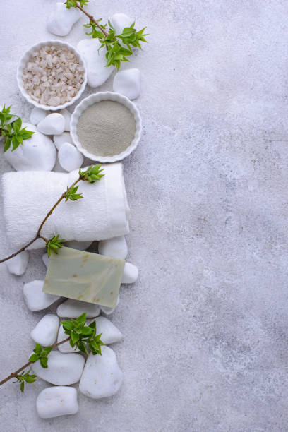 istock Spa concept. Natural beauty cosmetics 1395324062