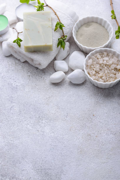 istock Spa concept. Natural beauty cosmetics 1395324071