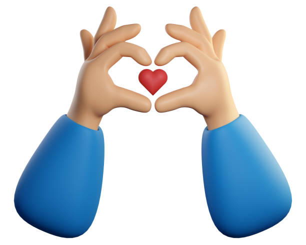istock Human hand holding flying heart. 1395329937