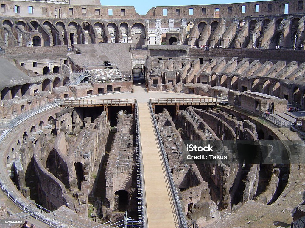 Arena de Coliseum - Royalty-free Anfiteatro Foto de stock