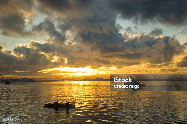 Mactan Channel Stock Photo - Download Image Now - Cebu Province, Fisher - Role, Fishing Industry