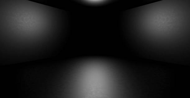 istock Cyber Age Stage Show Garage Rough Grunge Night Tunnel Corridor Empty Virtual Underground Black Background SciFi Concept 3D Illustration 1395334169