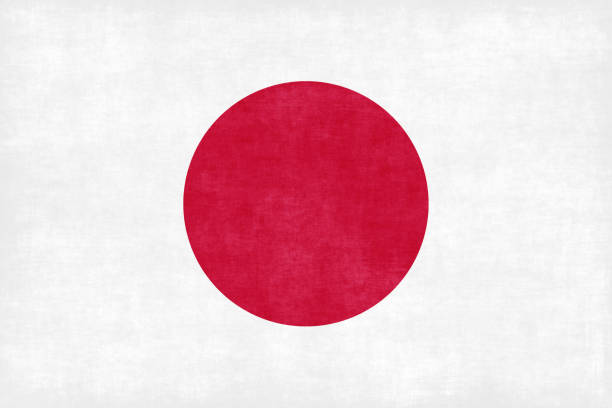 японский флаг гранж грязный фон национальный день основания ( 建国記念の日 ) национальный флаг японии абстрактная акварель васи бумага мрамор - japanese flag concepts dirty grunge стоковые фото и изображения