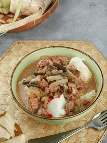istock spicy ketupat food 1395336584