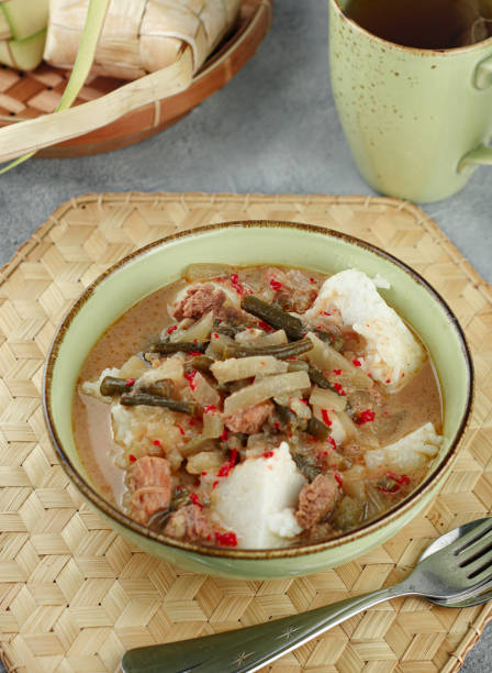 istock spicy ketupat food 1395336827