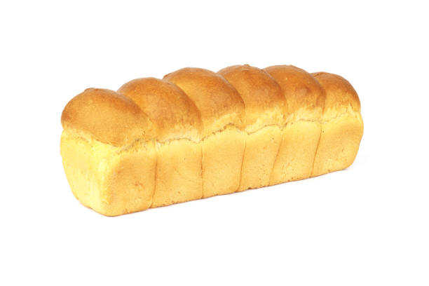 istock donuts with garlic on white background. fresh garlic bread 1395338692