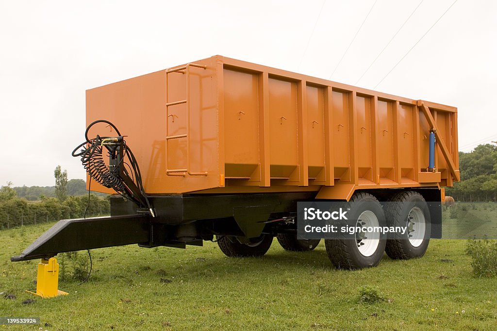 Arancio Trailer - Foto stock royalty-free di Agricoltura