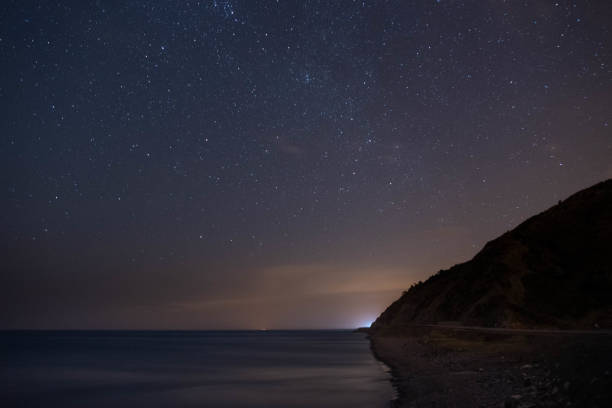 istock sea mountain and stars 1395340399