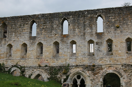 The Abbey of Notre-Dame de Mortemer is a former Cistercian men's abbey founded in 1134 by King Henri Beauclerc between Lyons-la-Forêt and Lisors in the Eure. It was the first Cistercian abbey in Normandy.