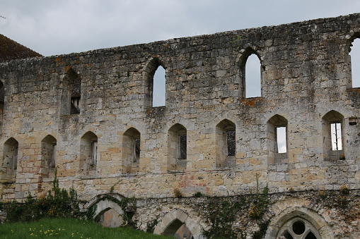 The Abbey of Notre-Dame de Mortemer is a former Cistercian men's abbey founded in 1134 by King Henri Beauclerc between Lyons-la-Forêt and Lisors in the Eure. It was the first Cistercian abbey in Normandy.