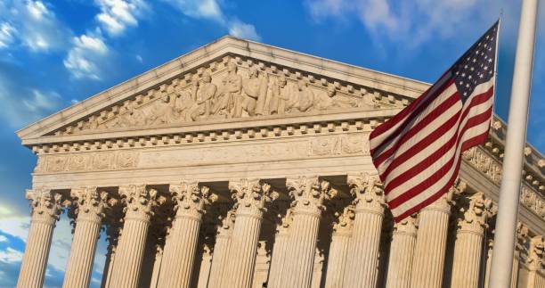 U.S. Supreme Court - Roe v. Wade stock photo