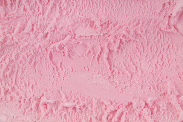istock Strawberry ice cream background 1395346196