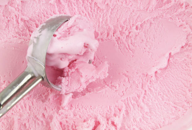istock Chocolate ice cream with scoop 1395346200