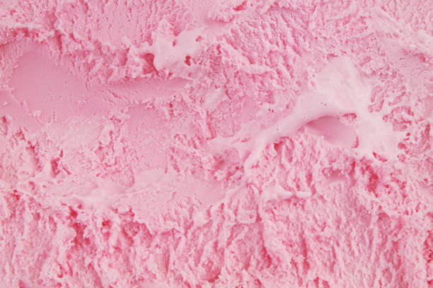 istock Strawberry ice cream background 1395346360