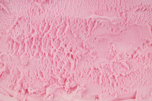 istock Strawberry ice cream background 1395346435