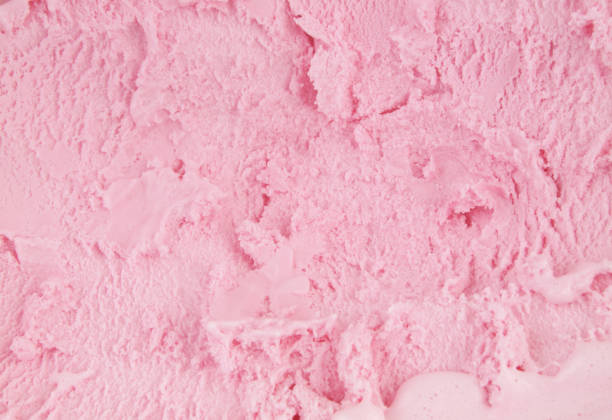istock Strawberry ice cream background 1395347436