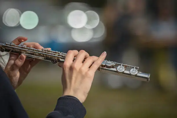 Photo of Flute in the hands