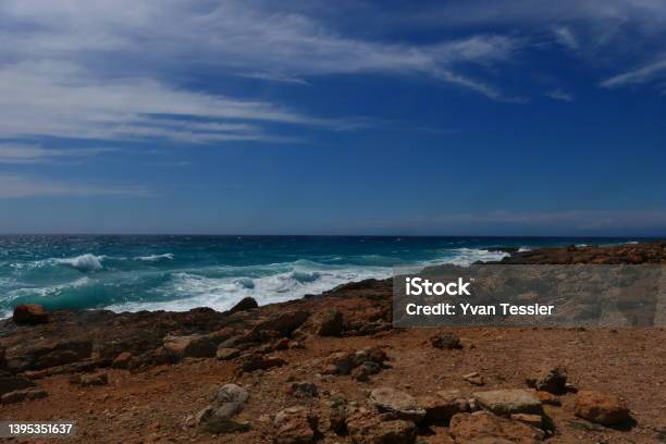Cap De Ses Salines Majorca Balearic Islands Stock Photo - Download Image Now - Balearic Islands, Coastline, Color Image