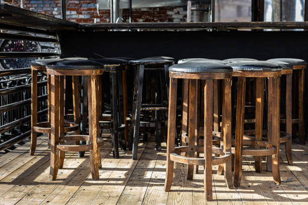 istock bar counter and chairs in a summer cafe 1395356024