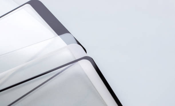 istock tempered glass screen protector and mobile phone 1395356533
