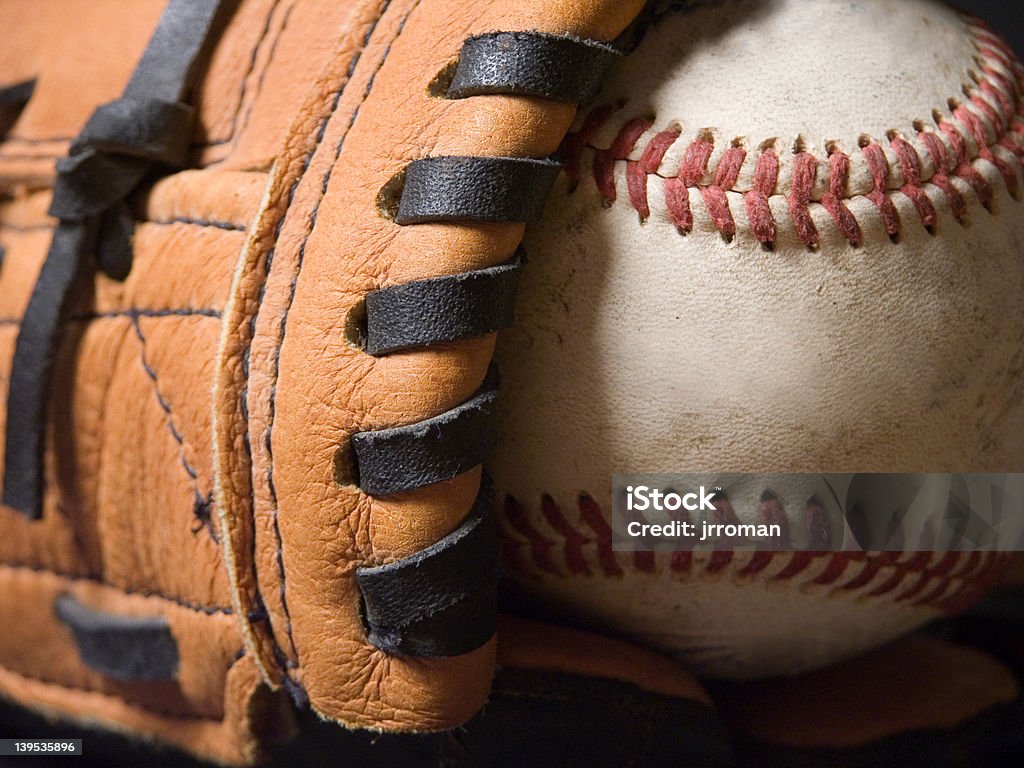 Et Gant de Baseball - Photo de Activité de loisirs libre de droits