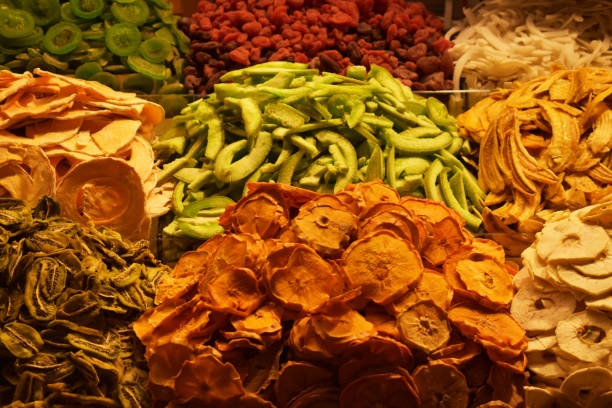 istock Dried colorful fruits 1395360384