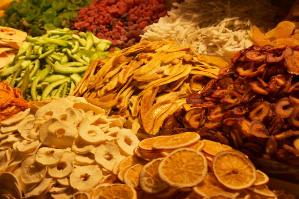 istock Dried colorful fruits 1395360456