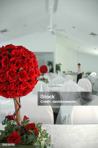 Table Setting Topiary Stock Photo - Download Image Now - Art, Art And Craft, Banquet