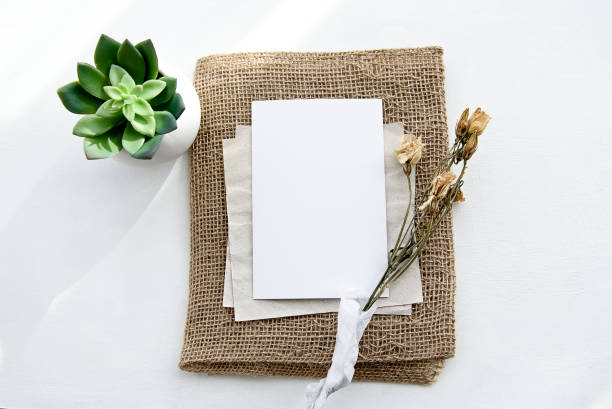 istock Wedding feminine background. Blank for an invitation card. 1395363423