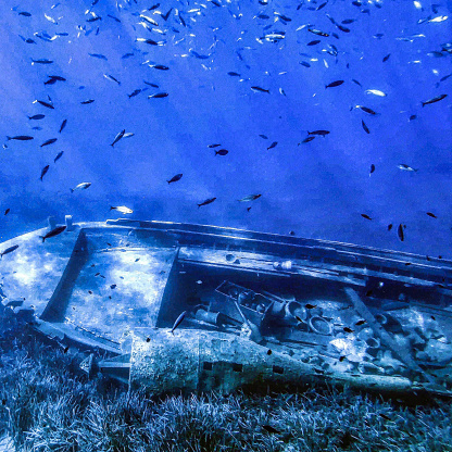 Ship wreckage